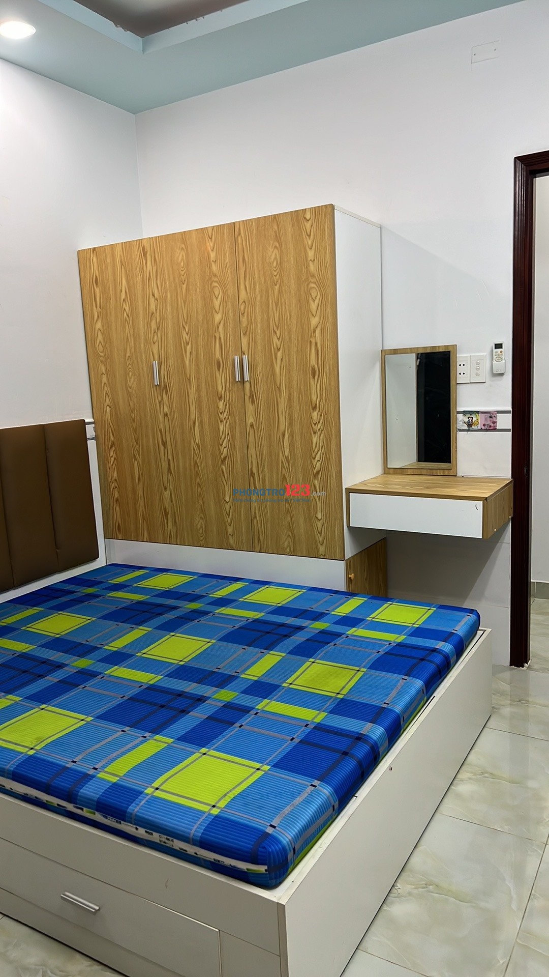 Cho thuê phòng ban công full nội thất tiện nghi 132 Mã Lò, giá từ 3tr5