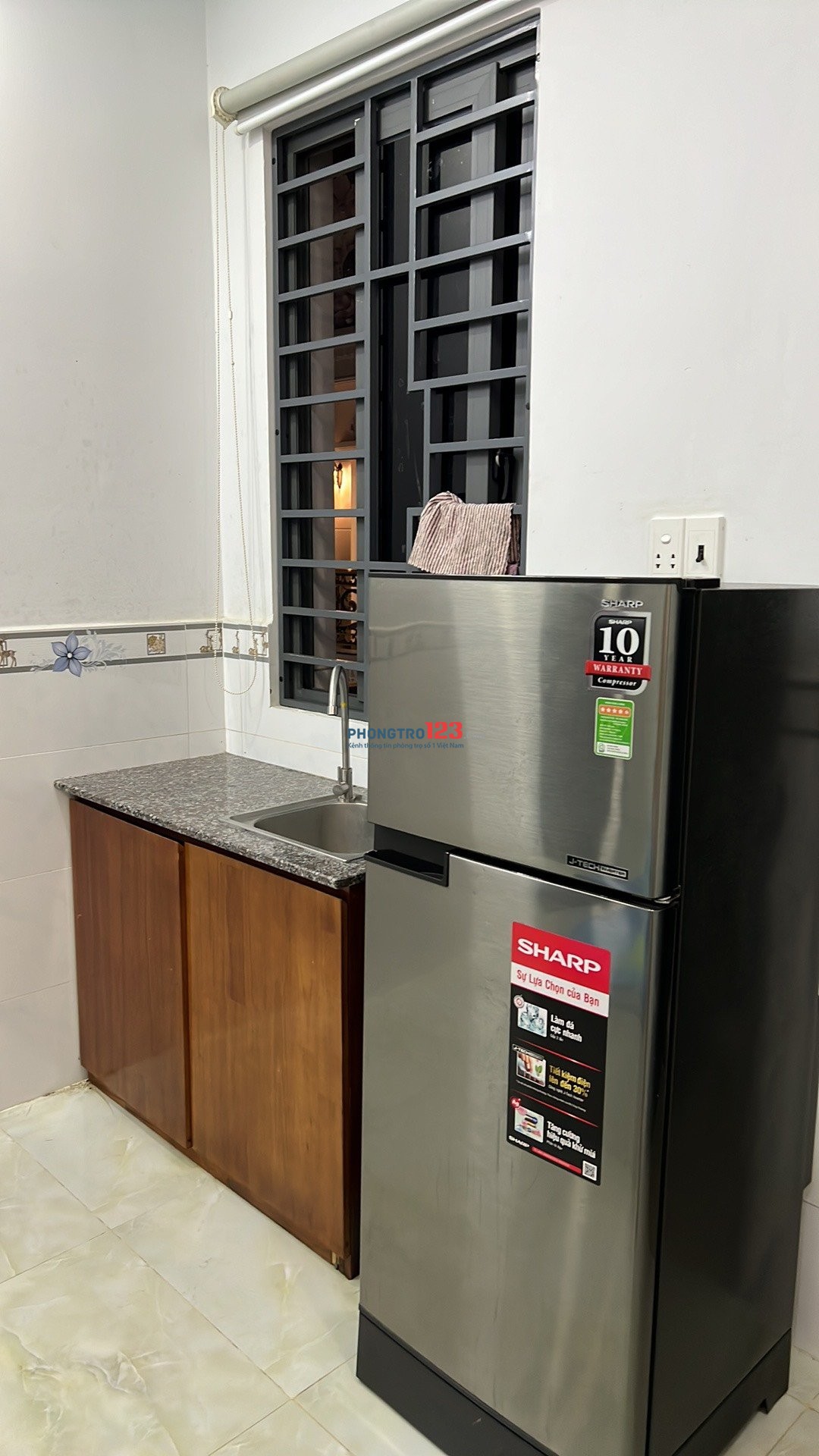 Cho thuê phòng ban công full nội thất tiện nghi 132 Mã Lò, giá từ 3tr5