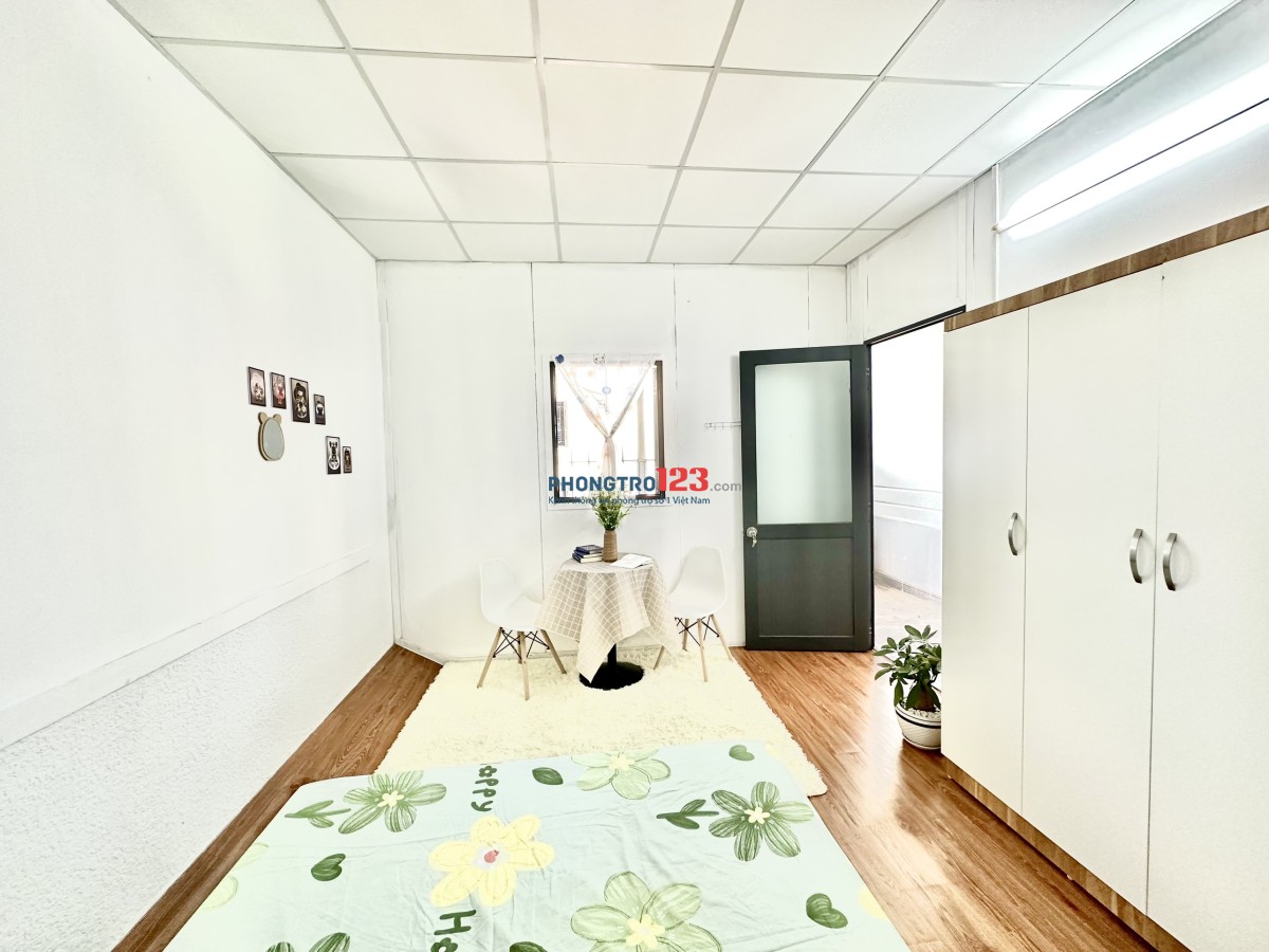 Studio mới toanh 100% - gần ngã tư Gò Mây - 5' đi FPT - đường Phan Văn Hớn