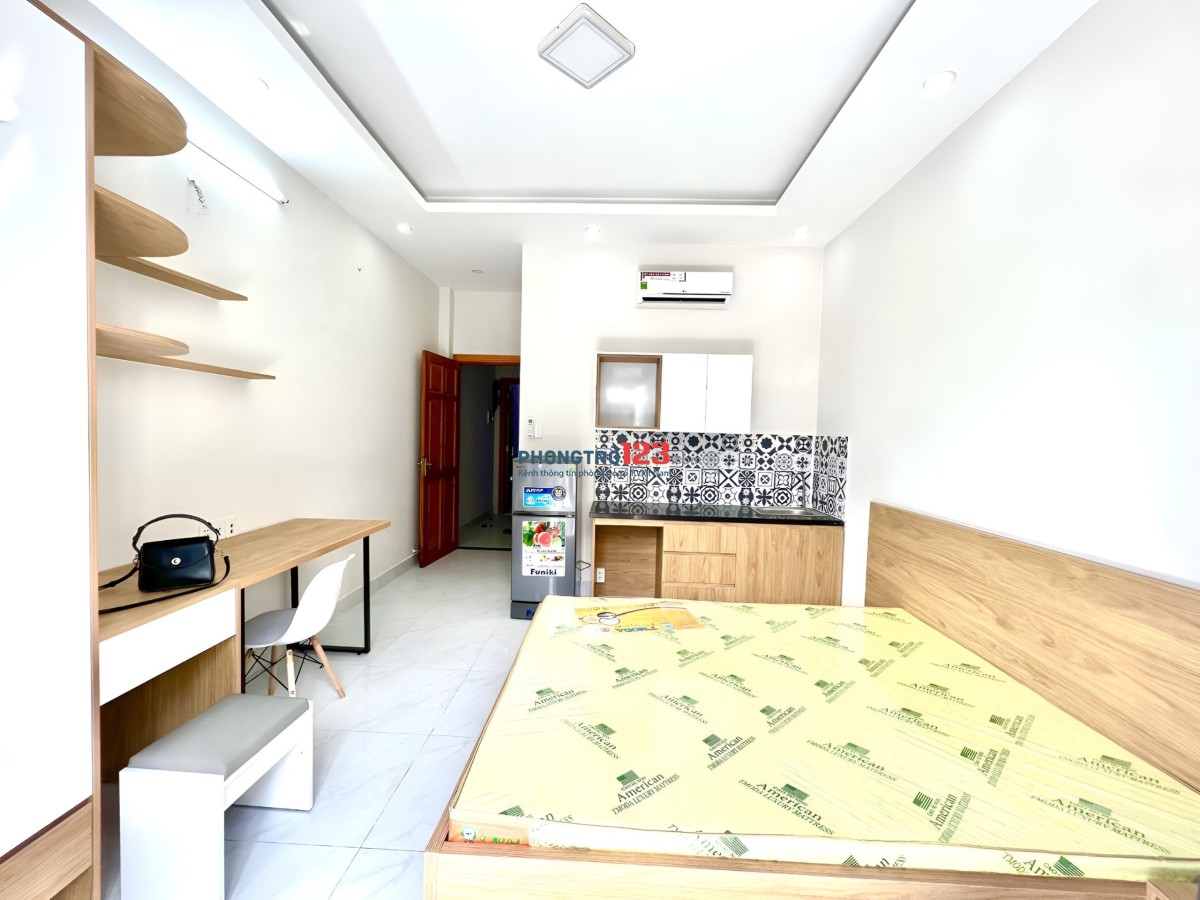 CHDV tầng 1 cạnh khu đô thị cityland Gò Vấp_Ban Công siêu rộng_Full nội thất