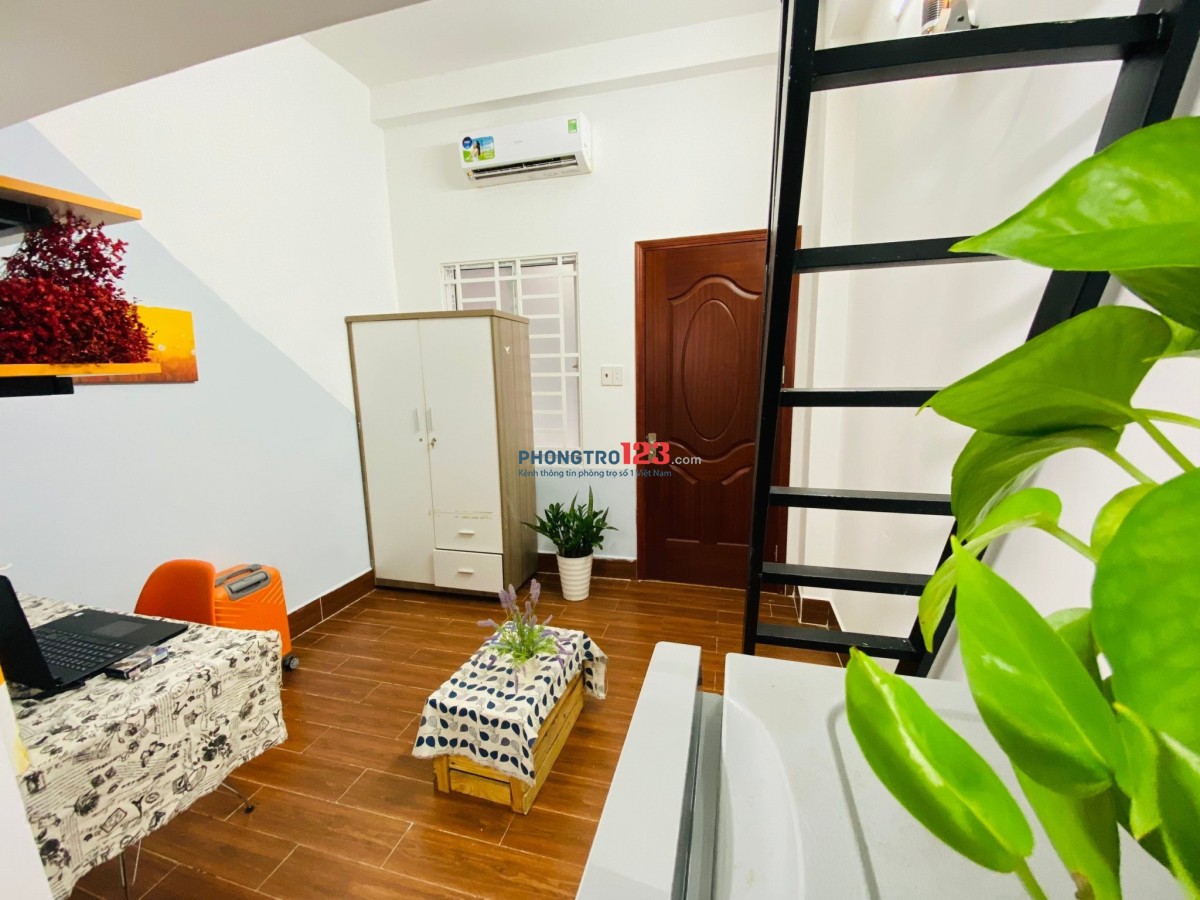 1 phòng duplex và 1 phòng studio full nội thất