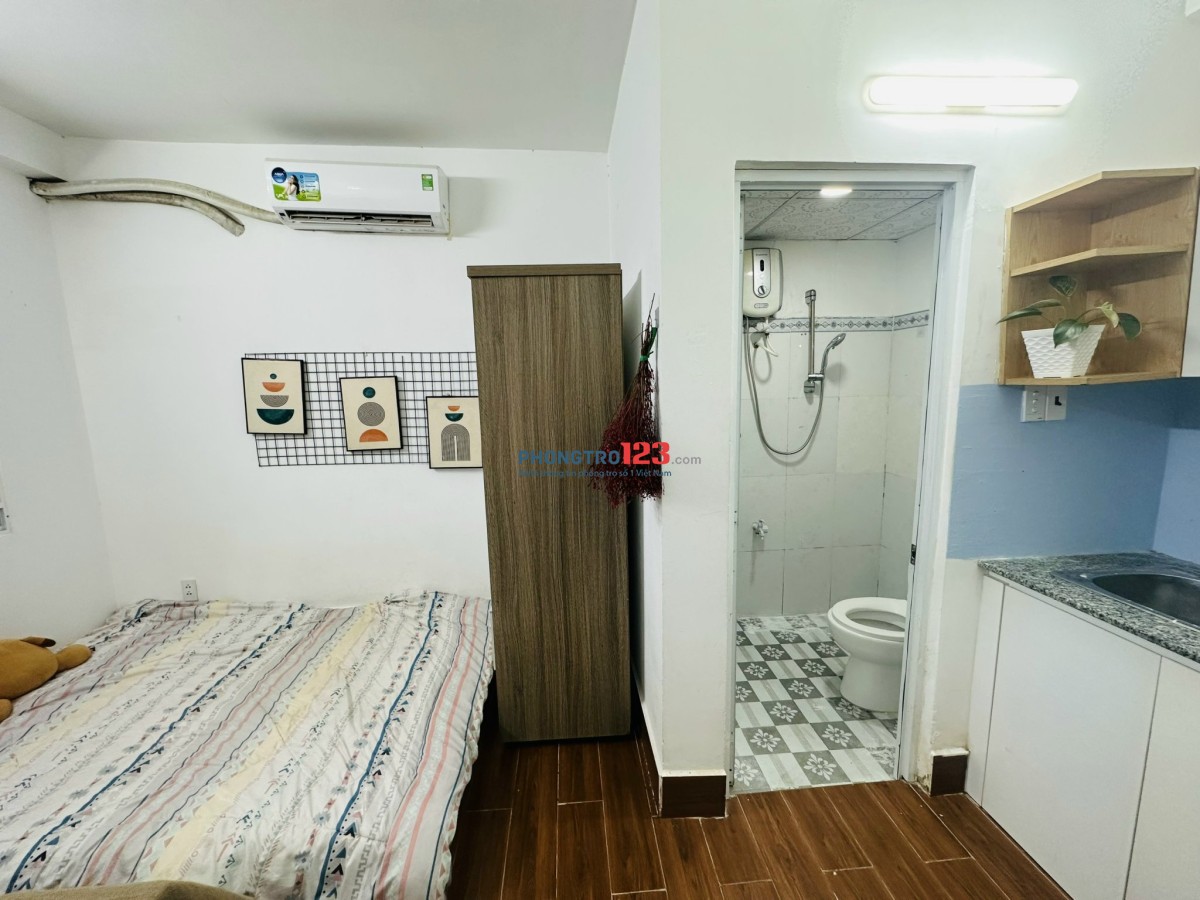 1 phòng duplex và 1 phòng studio full nội thất