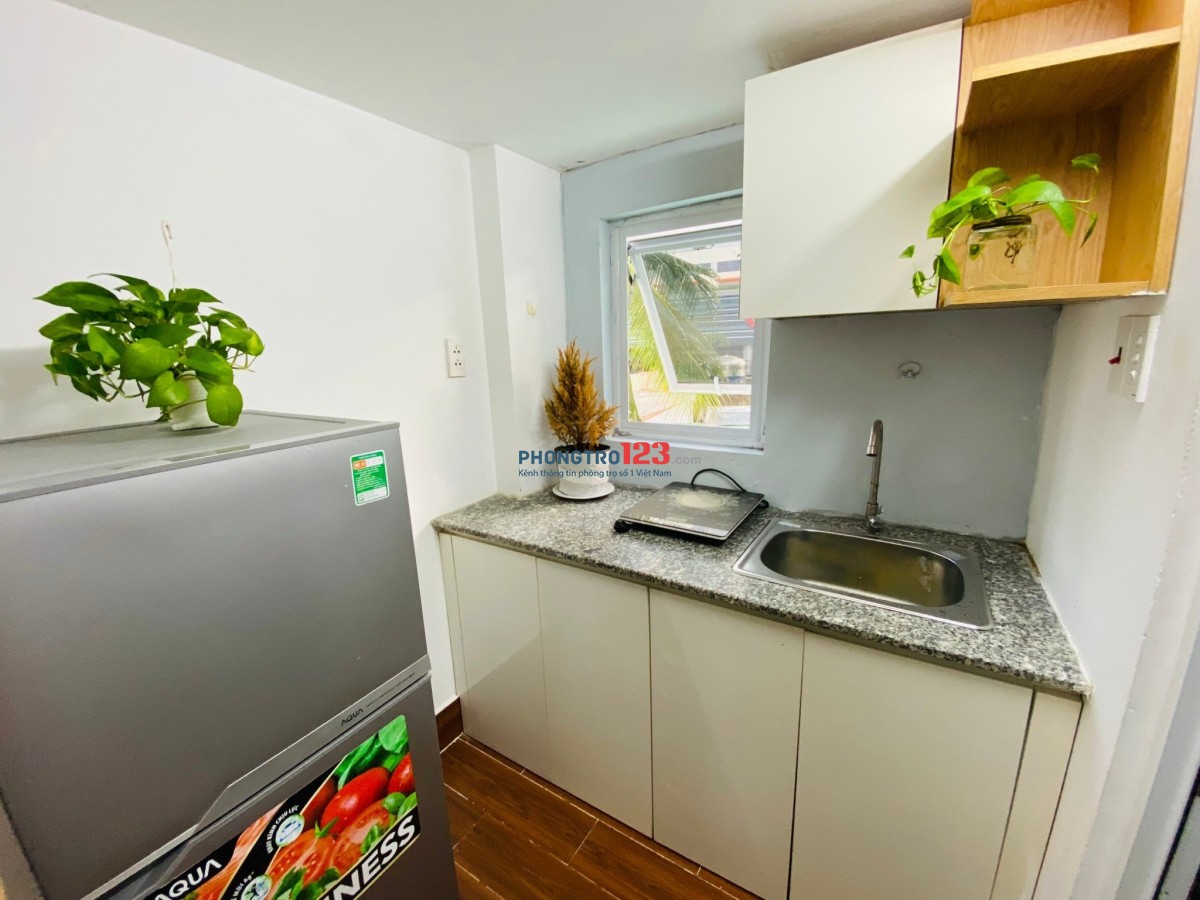 1 phòng duplex và 1 phòng studio full nội thất