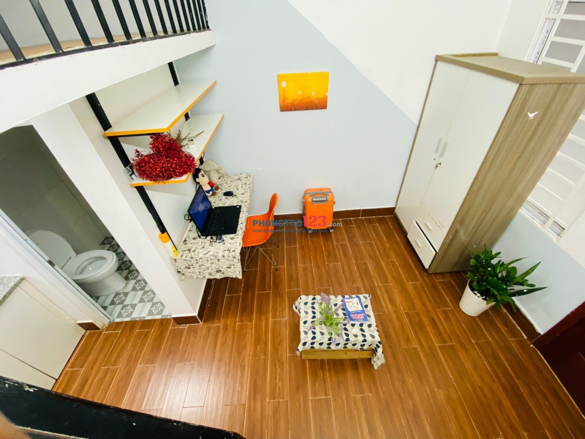 1 phòng duplex và 1 phòng studio full nội thất