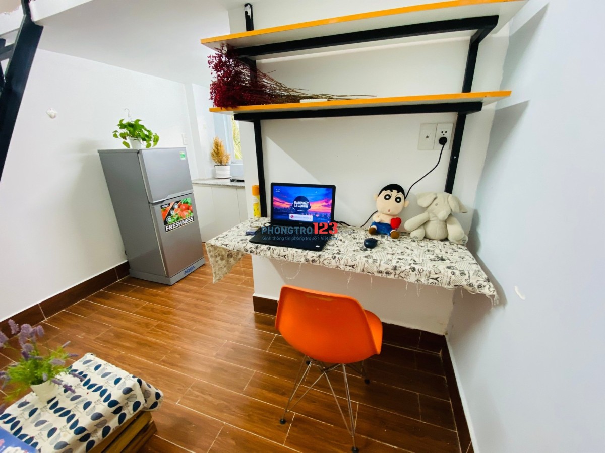 1 phòng duplex và 1 phòng studio full nội thất