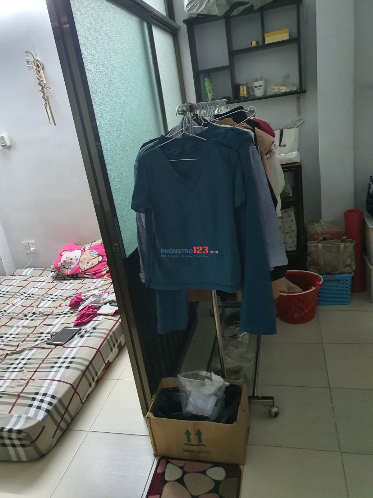 Cho Thuê phòng 20m2, Bạch Đằng. Q.Bình Thạnh