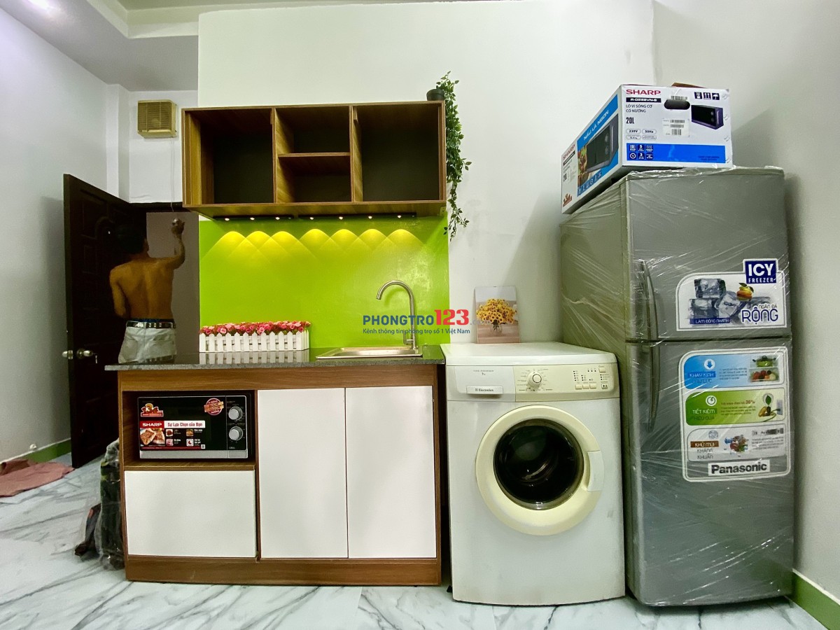 Căn hộ dịch vụ 2 phòng ngủ riêng biệt