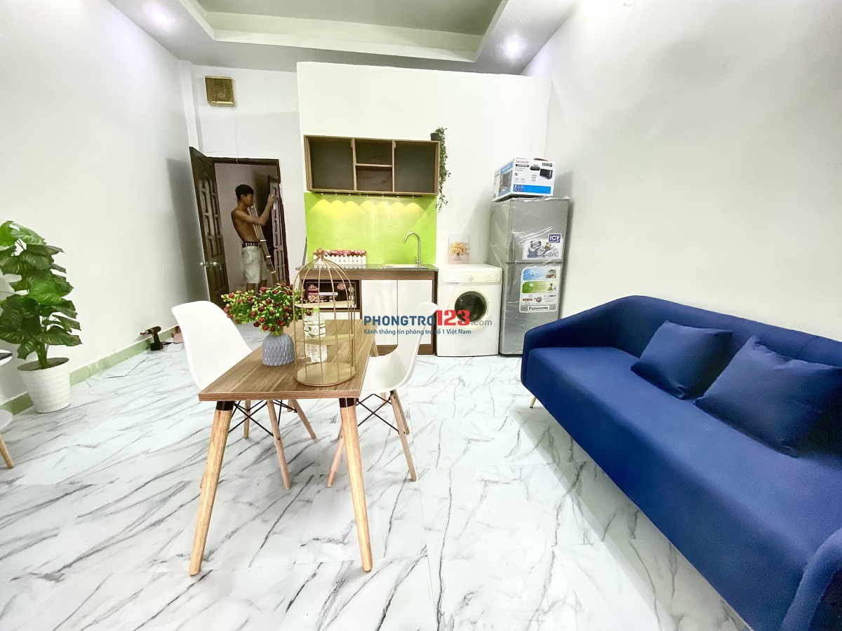 Căn hộ dịch vụ 2 phòng ngủ riêng biệt