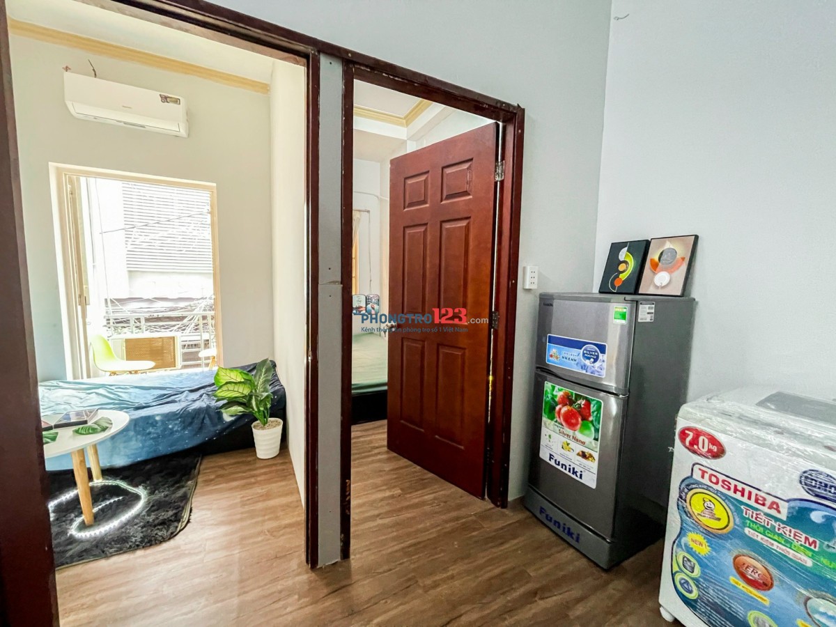 Cho thuê căn hộ 2 phòng ngủ riêng biệt giá rẻ
