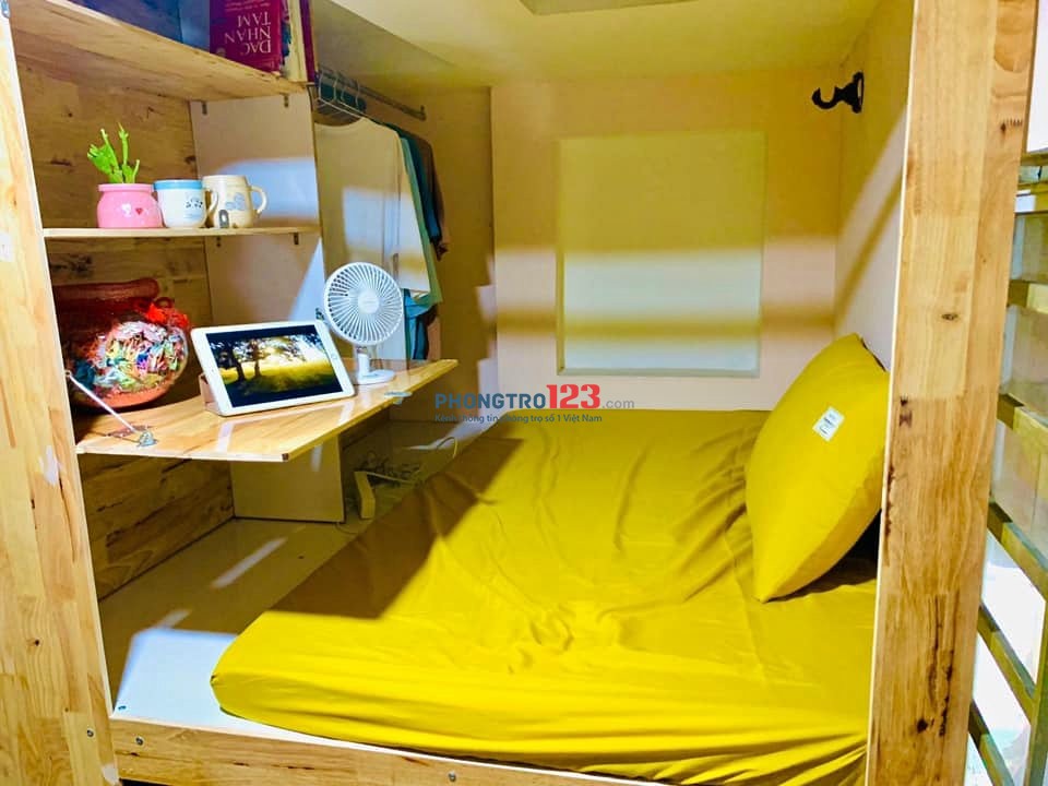 Phòng Sleep Box Đầy Đủ Tiện Nghi 1.7tr ngay Tân Kỳ Tân Quý