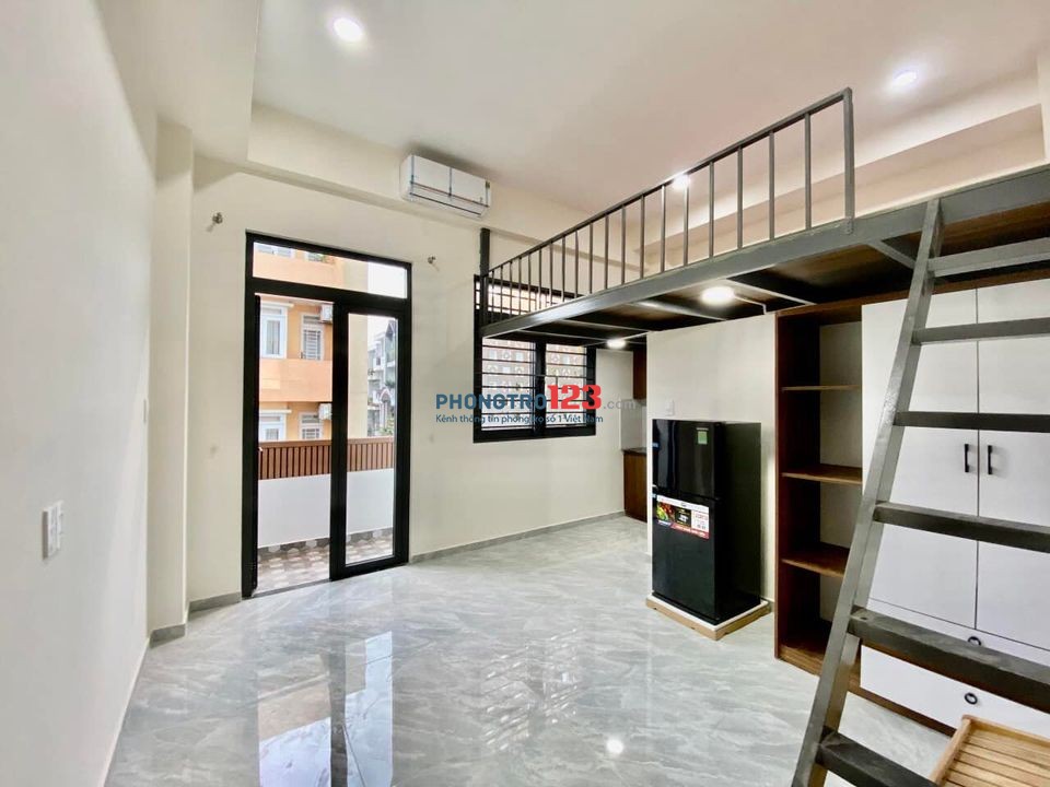 Căn Hộ Duplex Full Nội Thất Ban Công Chung Gần Lotte Tân Bình