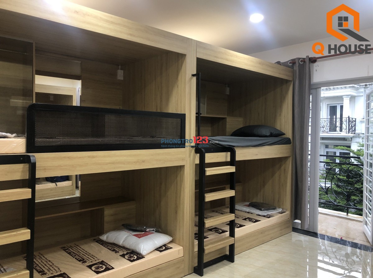 Sleepbox KTX cao cấp tại Cityland Gò Vấp gần ĐH MỞ, ĐH CN, ĐH Văn Lang