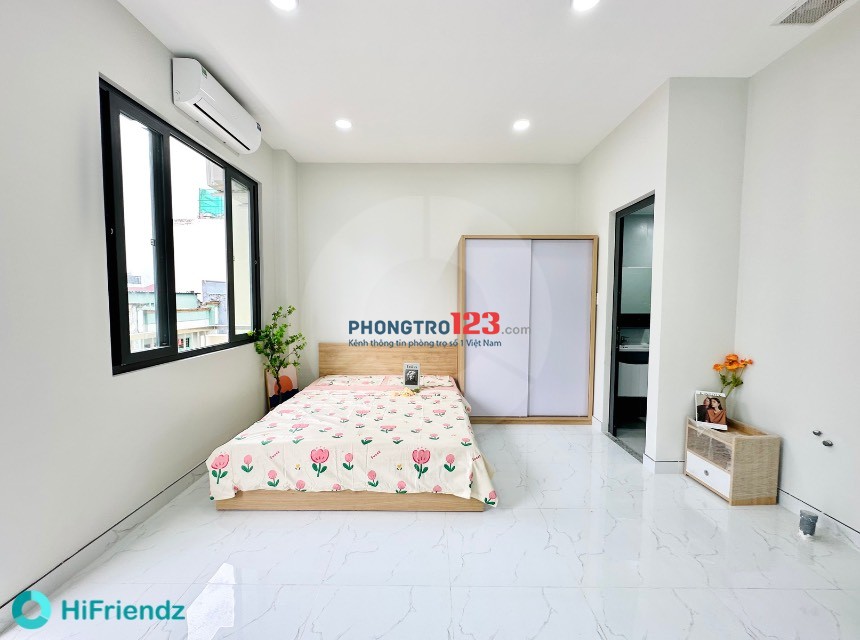 Phòng trọ giá rẻ, dự án mới xây, ban công rộng , siêu chill