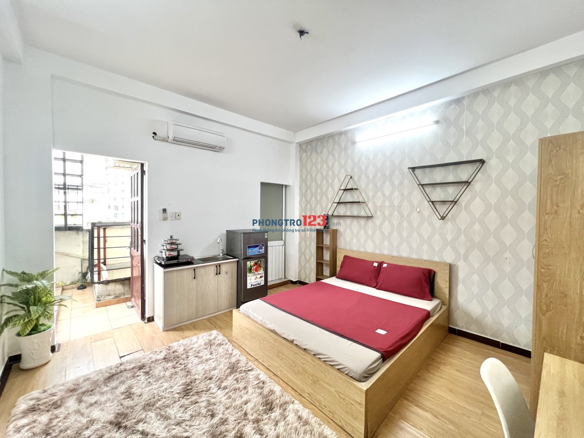 Phòng tiện nghi Full nội thất ngay Trần Hưng Đại 3' qua ĐH Sư Phạm