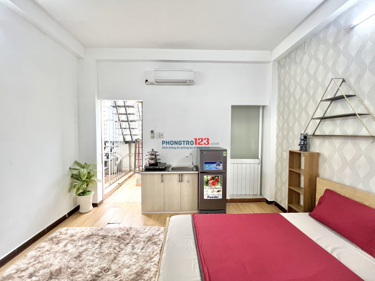 Phòng tiện nghi Full nội thất ngay Trần Hưng Đại 3' qua ĐH Sư Phạm