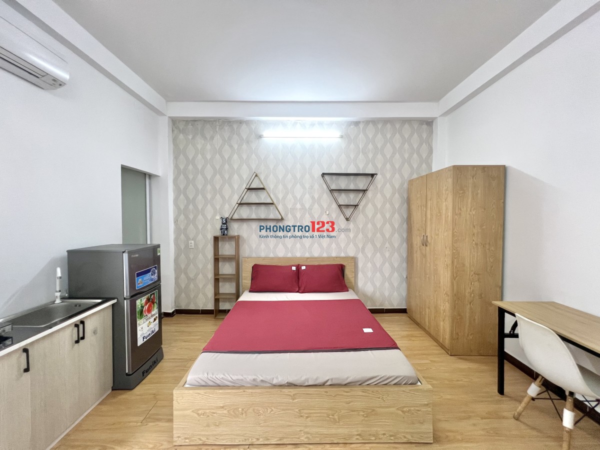Phòng tiện nghi Full nội thất ngay Trần Hưng Đại 3' qua ĐH Sư Phạm
