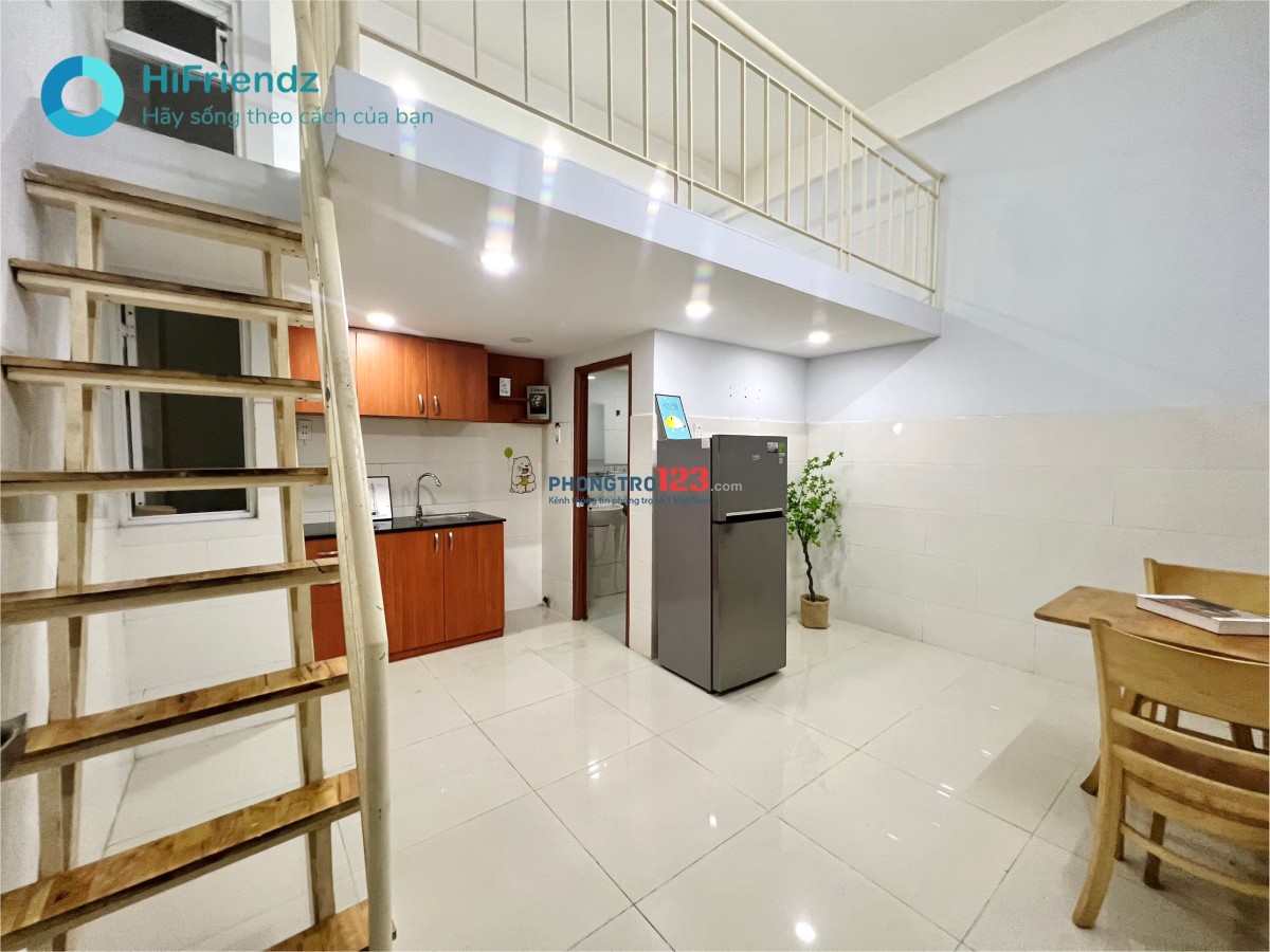 duplex nội thất cơ bản gần đại học văn hiến
