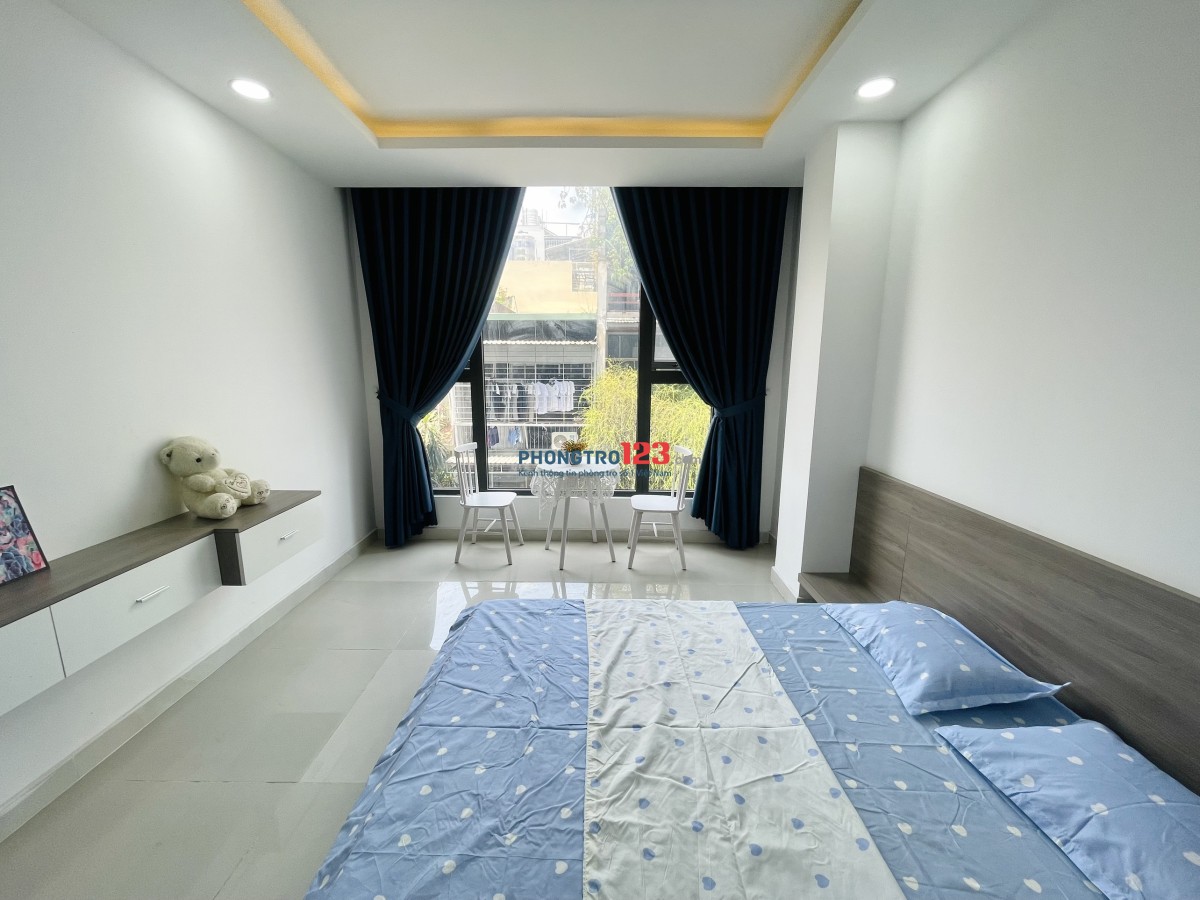 Căn hộ 1PN full nội thất Bancon rộng mới cứng ngay Lăng Cha Cả Tân Bình