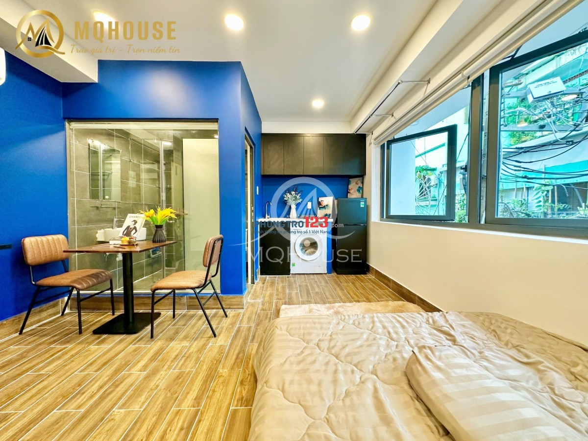CHDV 45m2 sang trọng luxury cửa sổ máy giặt