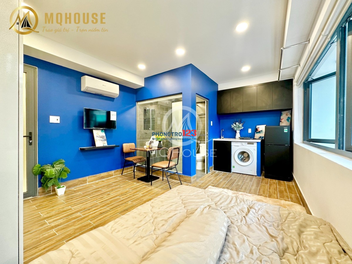 CHDV 45m2 sang trọng luxury cửa sổ máy giặt