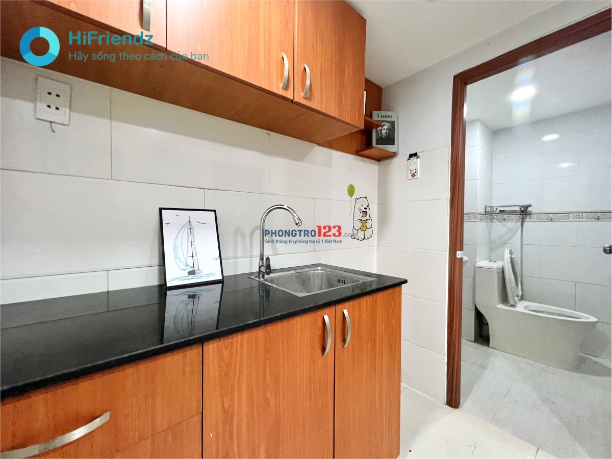 duplex nội thất cơ bản gần đại học văn hiến