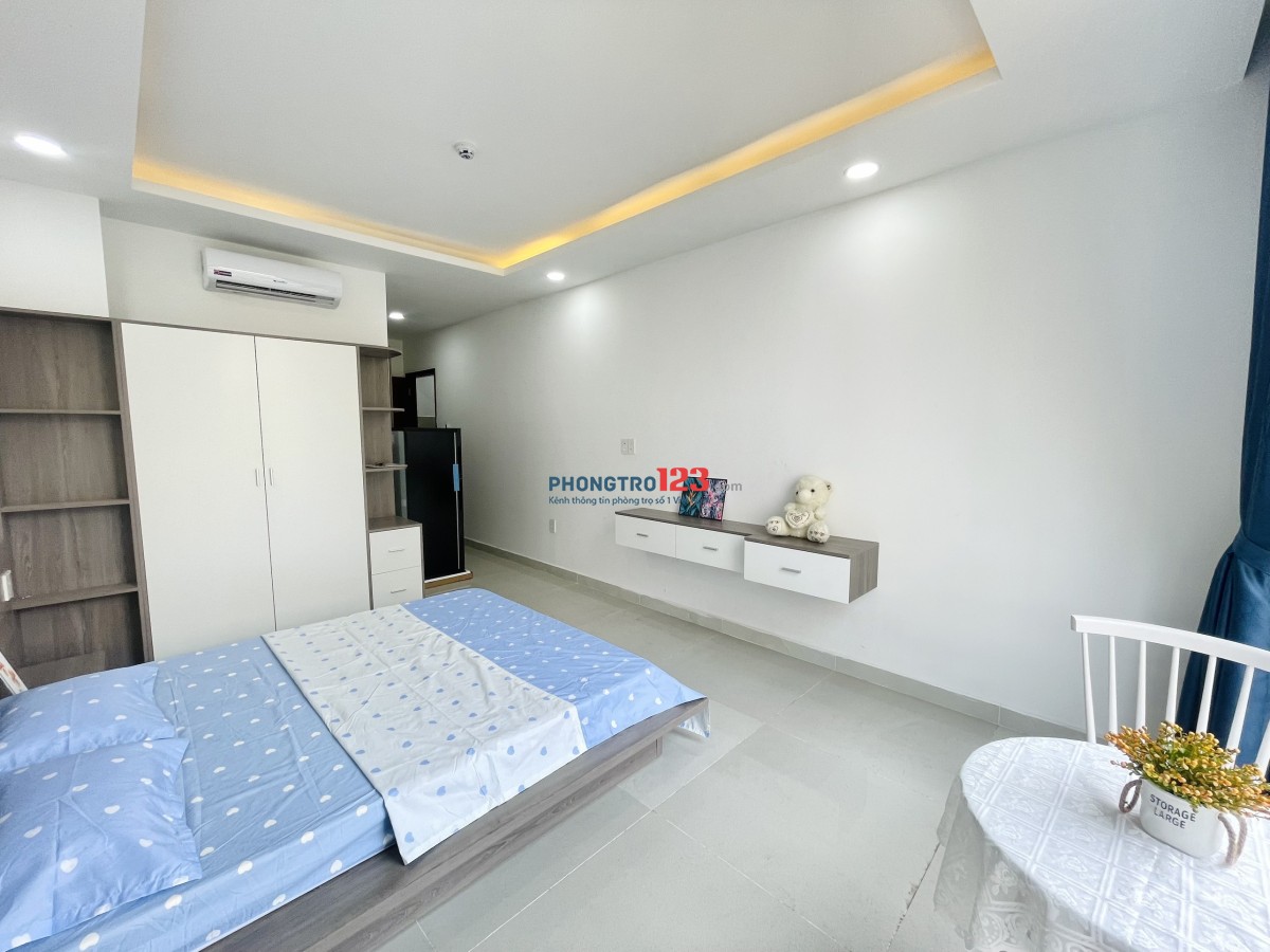 Căn hộ 1PN full nội thất Bancon rộng mới cứng ngay Lăng Cha Cả Tân Bình