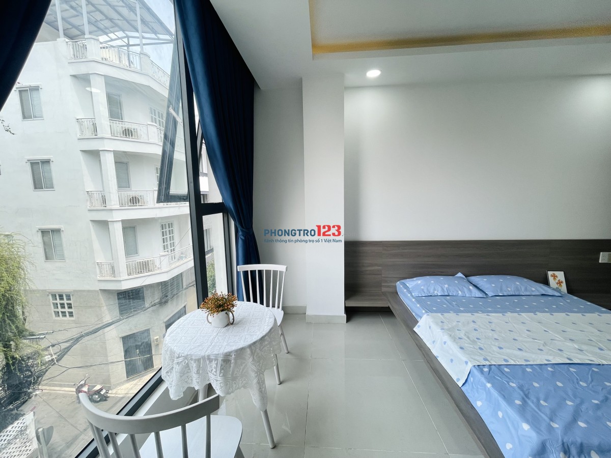 Căn hộ 1PN full nội thất Bancon rộng mới cứng ngay Lăng Cha Cả Tân Bình