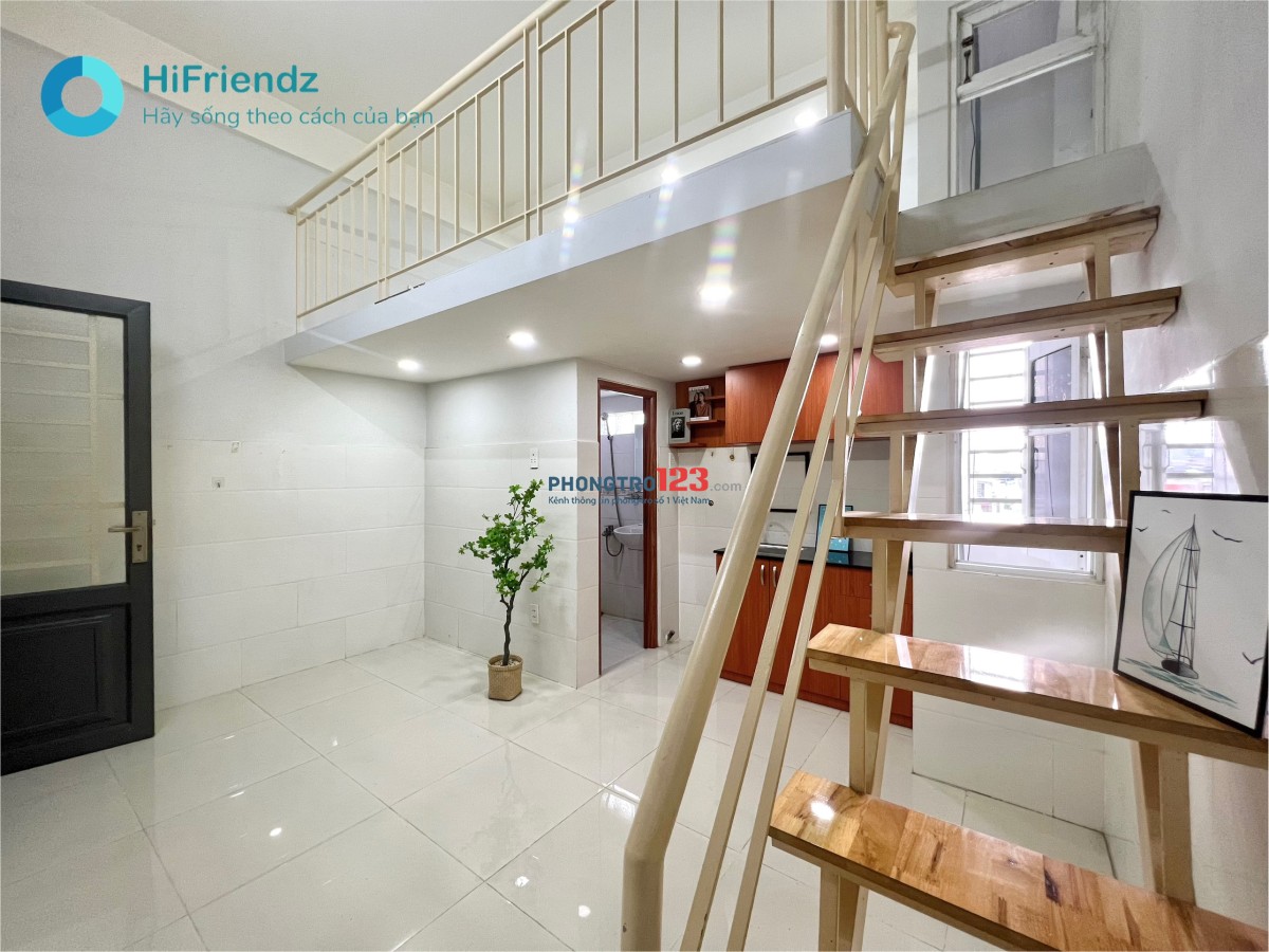 duplex nội thất cơ bản gần đại học văn hiến