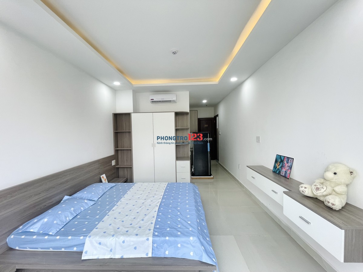 Căn hộ 1PN full nội thất Bancon rộng mới cứng ngay Lăng Cha Cả Tân Bình