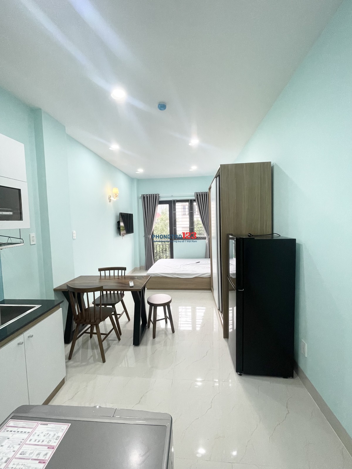 CHO THUÊ PHÒNG QUẬN 2 có máy Giặt Sấy Riêng - nội thất cơ bạn cho khách cần