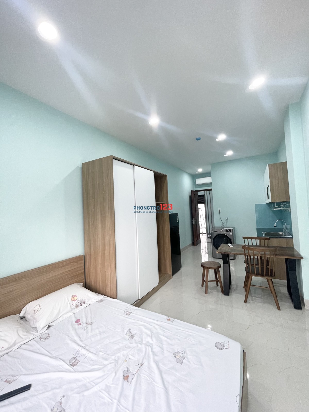 CHO THUÊ PHÒNG QUẬN 2 có máy Giặt Sấy Riêng - nội thất cơ bạn cho khách cần