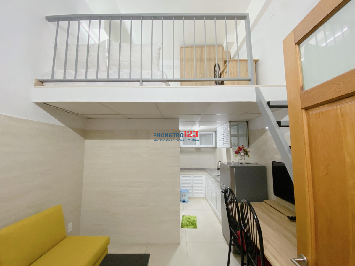 Phòng duplex 25m2 full nội thất, an ninh tại Lý Phúc Man