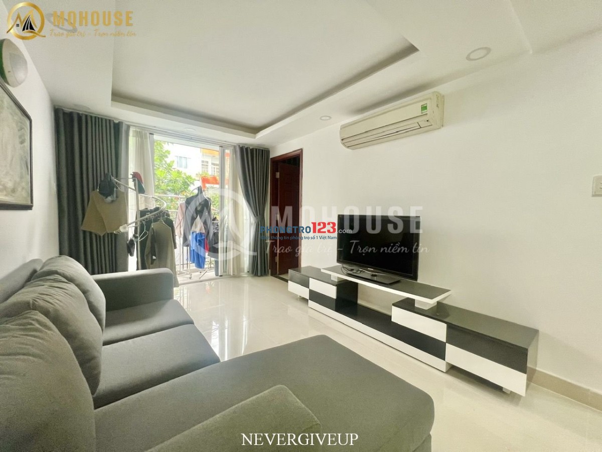 Khai Trương CHDV Full Nội Thất Cao Cấp, Ban Công, Hầm Xe, Tháng Máy, Hẻm An Ninh - gần Cầu Thị Nghè