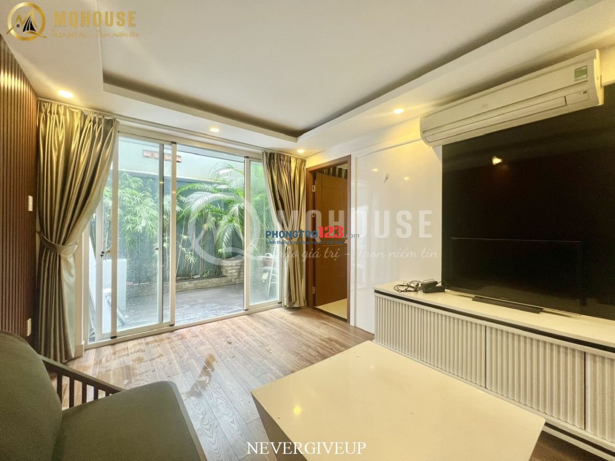 Khai Trương CHDV Full Nội Thất Cao Cấp, Ban Công, Hầm Xe, Tháng Máy, Hẻm An Ninh - gần Cầu Thị Nghè