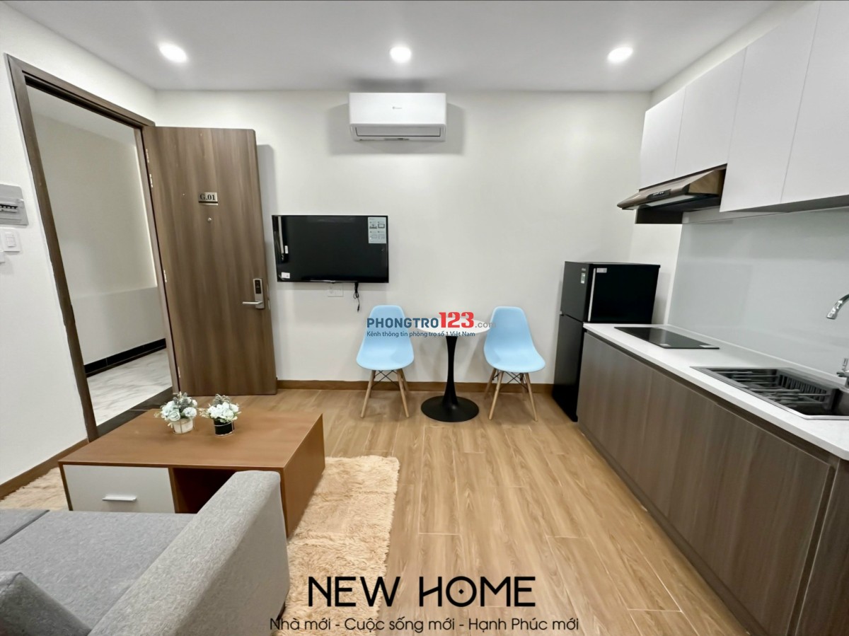 Cho thuê căn hộ 1pn full nội thất ngay khu sân bay Tân Sơn Nhất