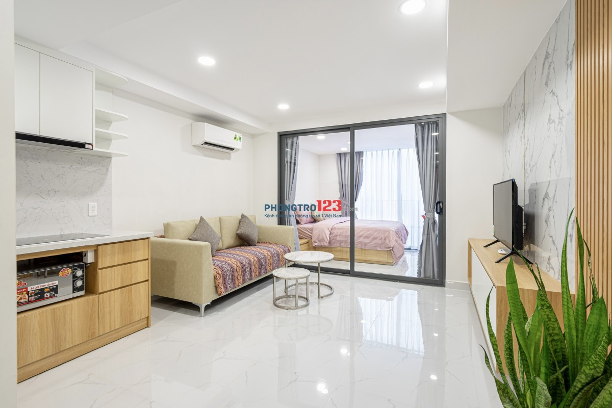 Hệ thống căn hộ dịch vụ full nội thất gần ĐH Hoa Sen, Coop Mart Cống Quỳnh, chợ Thái Bình