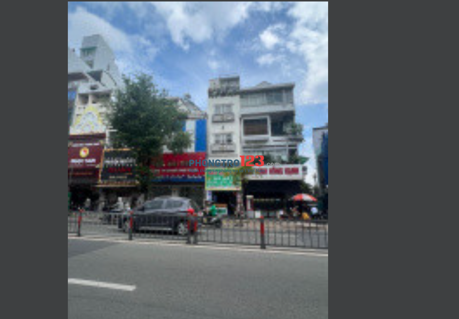 Cho thuê nhà Mặt Tiền Đường Ba Tháng Hai, Quận 10, ngang 7m, gần chợ Nguyễn Tri Phương