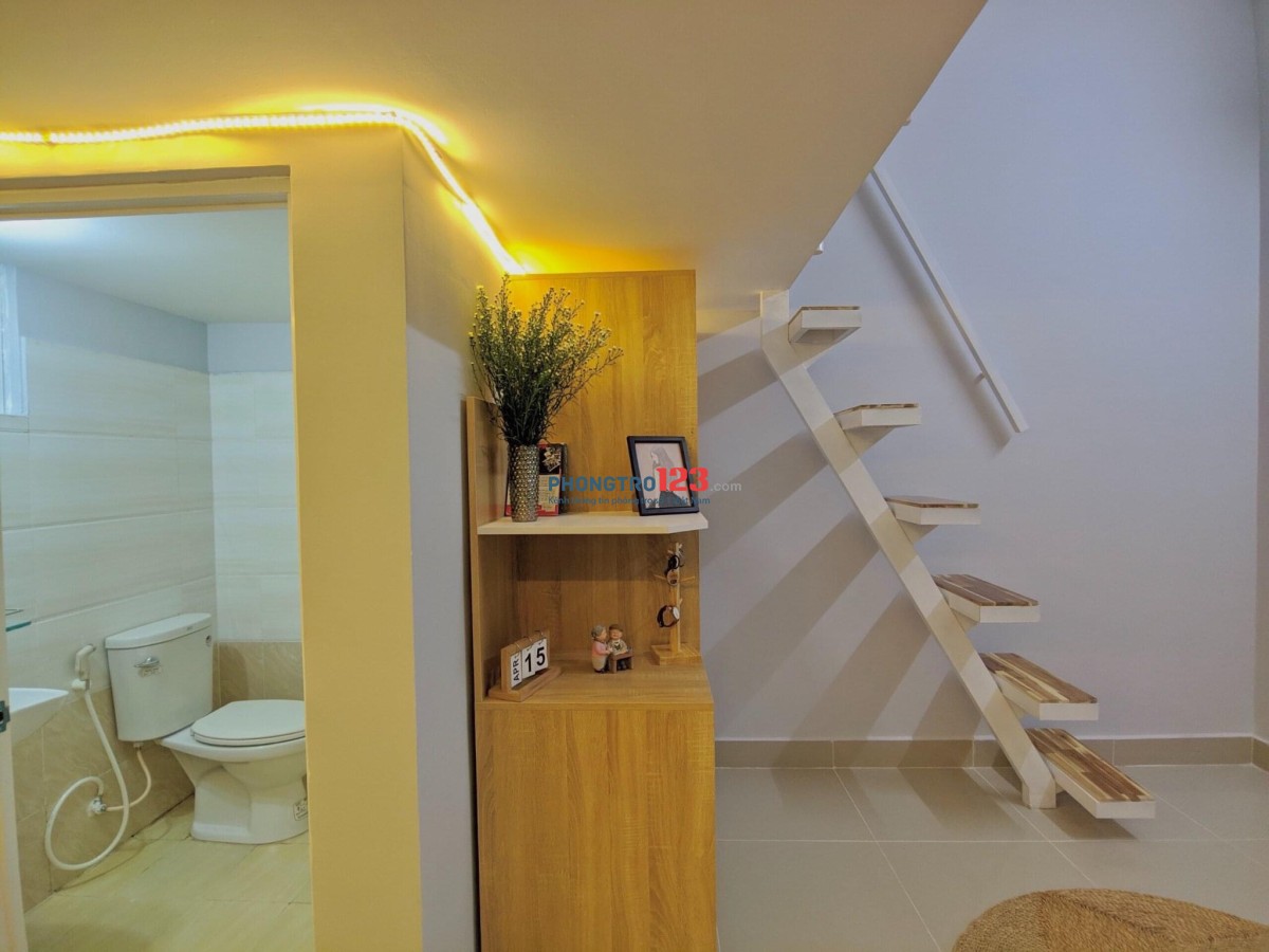 Cho thuê Duplex Full nội thất ngay Nguyễn Văn Đậu, Bình Thạnh cạnh Văn Lang Cs2