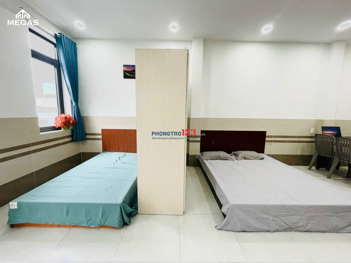 Phòng cho thuê 2 GIƯỜNG có BAN CÔNG Ở TÂN KỲ TÂN QUÝ GIÁP MÃ LÒ