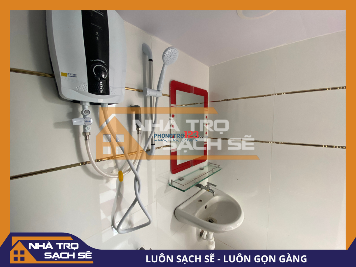 Nhà trọ sạch sẽ, phòng trọ có gác, gần Sân Bay Tân Sơn Nhất