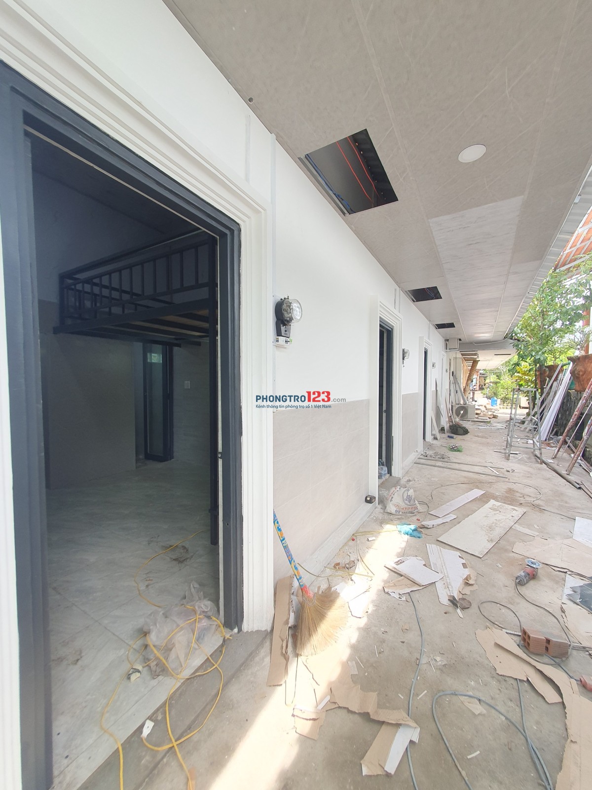 Nhà trọ sinh viên có máy lạnh, đường Nguyễn Văn Cừ gần trường Đại Học Nam Cần Thơ