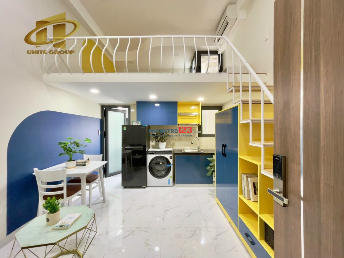 Căn hộ duplex full nội thất , mới 100%. Gần chợ Tân Mỹ , Lotte Mart