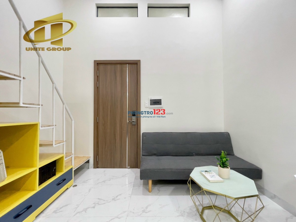 Căn hộ duplex full nội thất , mới 100%. Gần chợ Tân Mỹ , Lotte Mart