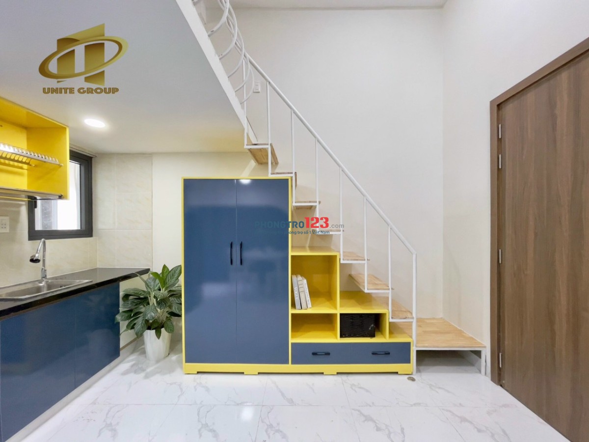 Căn hộ duplex full nội thất , mới 100%. Gần chợ Tân Mỹ , Lotte Mart