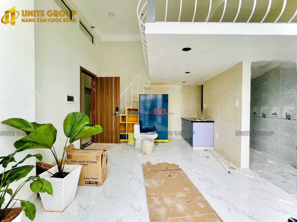 Căn hộ duplex full nội thất , mới 100%. Gần chợ Tân Mỹ , Lotte Mart