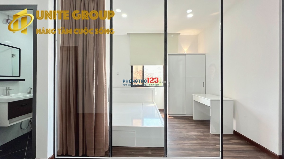 Căn hộ 1 phòng ngủ, balcon, cửa sổ thoáng mát | Trần Quốc Thảo Quận 3