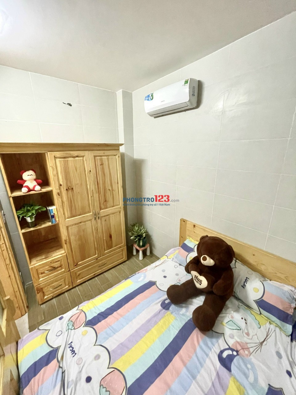căn hộ 1 phòng ngủ có thang máy, sạch sẽ, an ninh 24/7, PCCC đạt chuẩn ngay trung tâm Lê Văn Việt