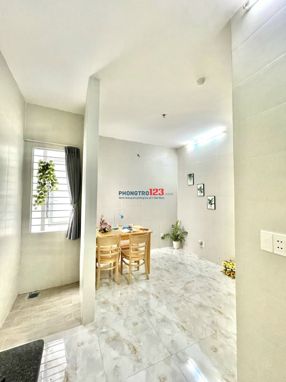 căn hộ 1 phòng ngủ có thang máy, sạch sẽ, an ninh 24/7, PCCC đạt chuẩn ngay trung tâm Lê Văn Việt