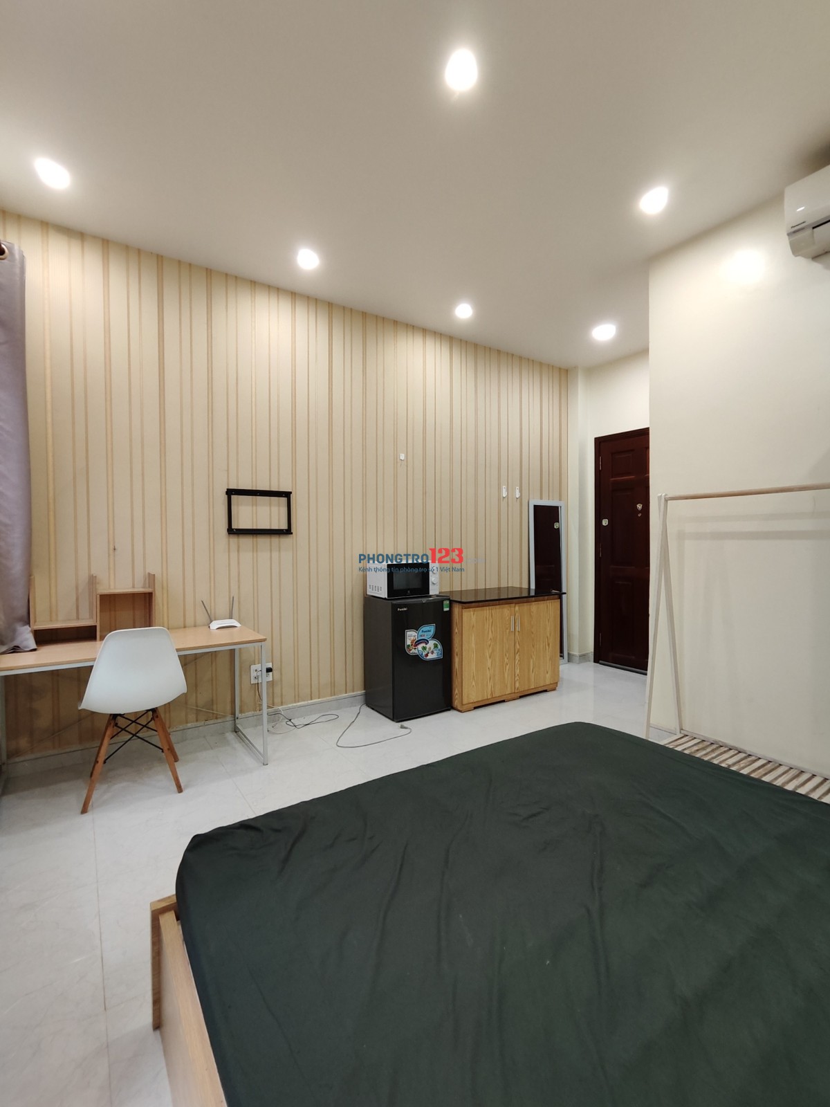 Căn Hộ Studio Ban Công Full Nội Thất Mặt Tiền Hai Bà Trưng - Quận 3
