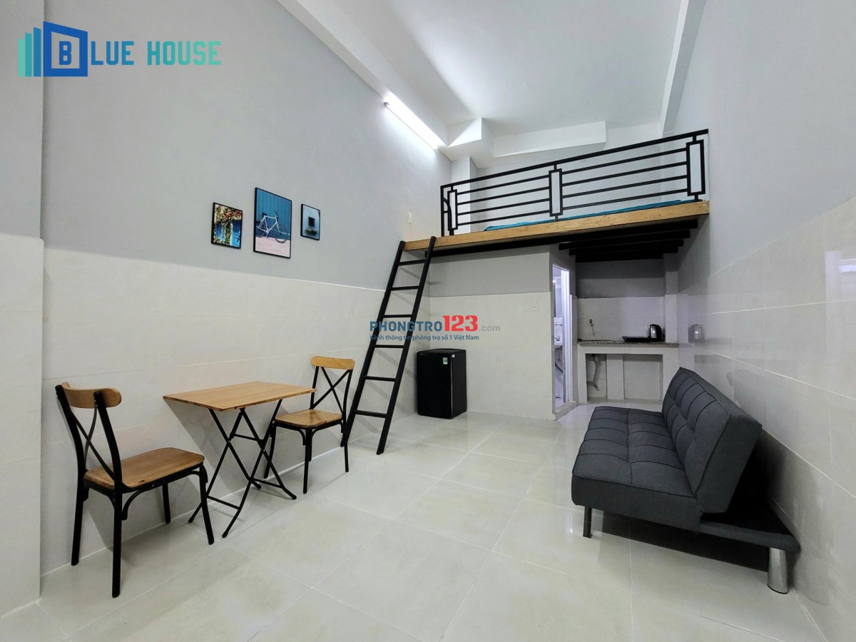 Studio + duplex full nội thất ngay Etown, cầu vượt Hoàng Hoa Thám, Đồng Xoài, Bình Giã